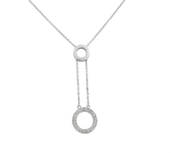Halskette Bliss Dame in Weißgold Diamante 1375400 - 1375400